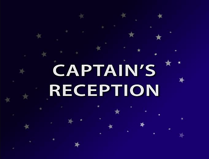Rhapsody of the Seas - Captain's Welcome Aboard Reception